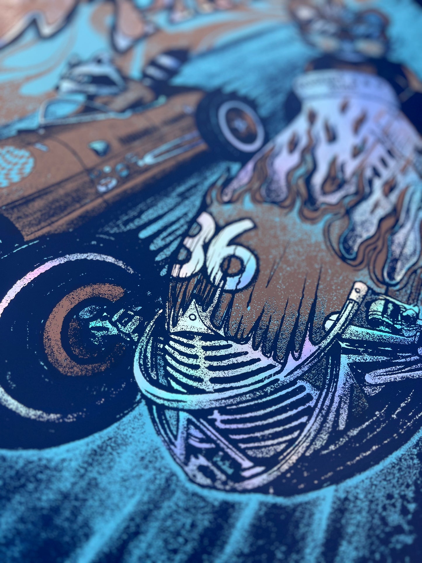 FOIL Widespread Panic Official Indy 2025 Poster