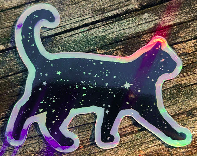 Cosmic Cat Sticker