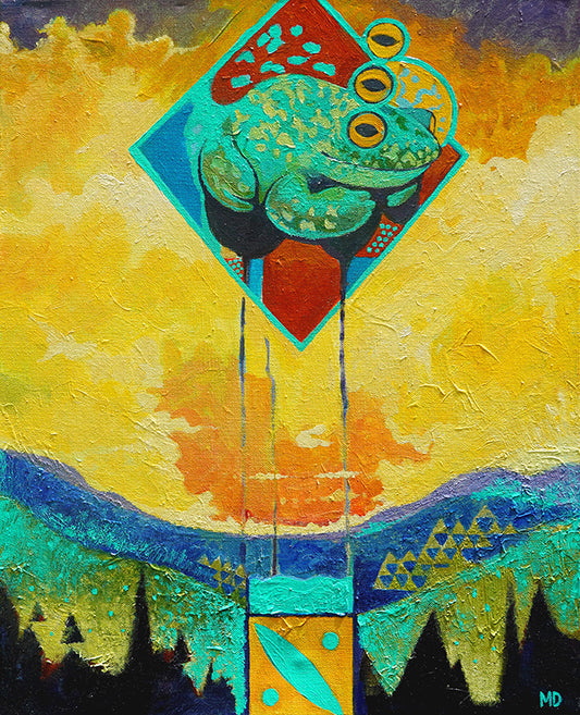 Mystic Frog - Archival Art Print