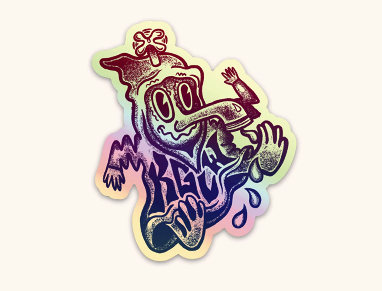 King Gizzard Sticker, Dripping Tap Sticker, The Drip Slipper Sticker