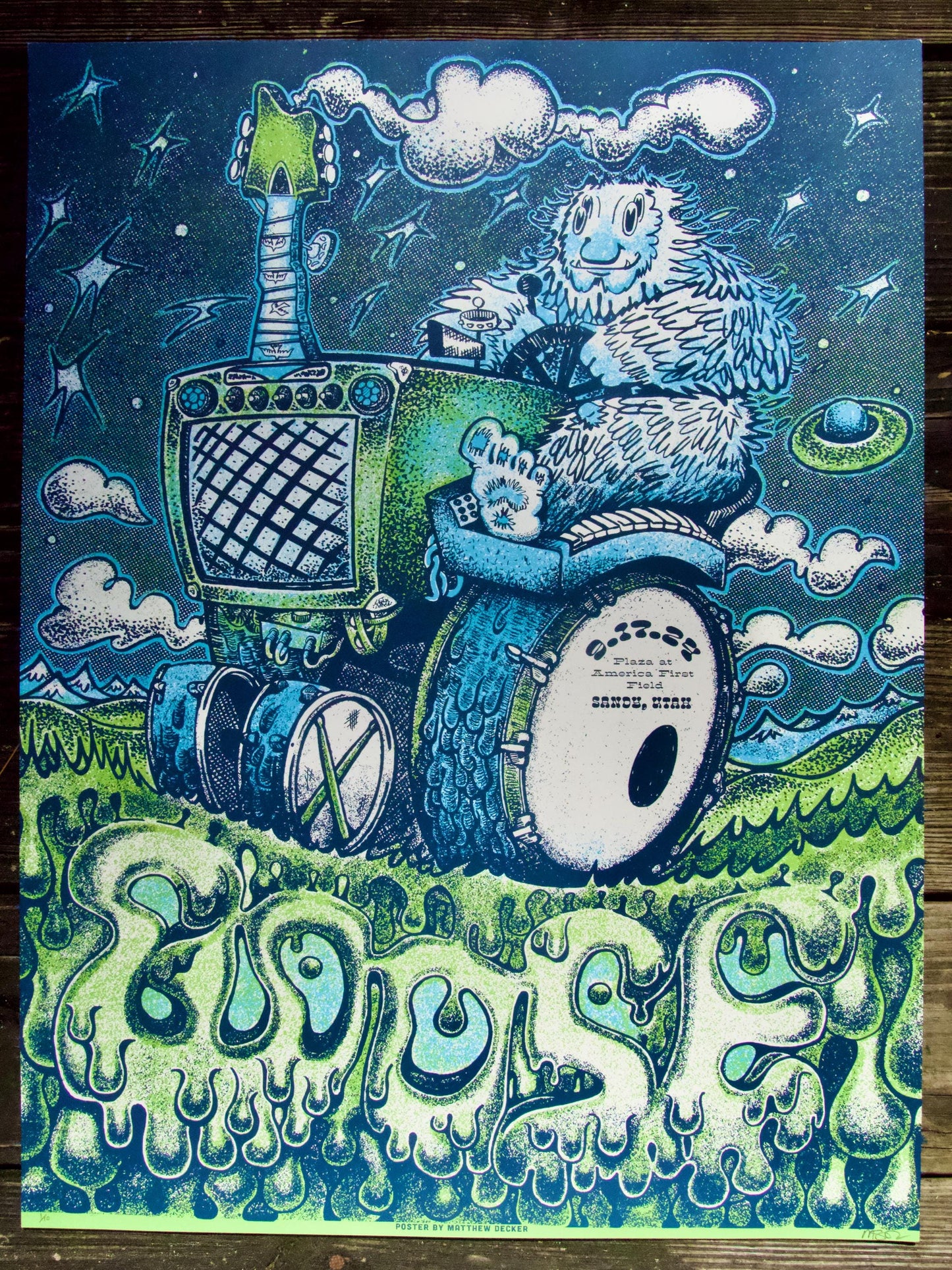 Official Goose 9/17 Utah poster