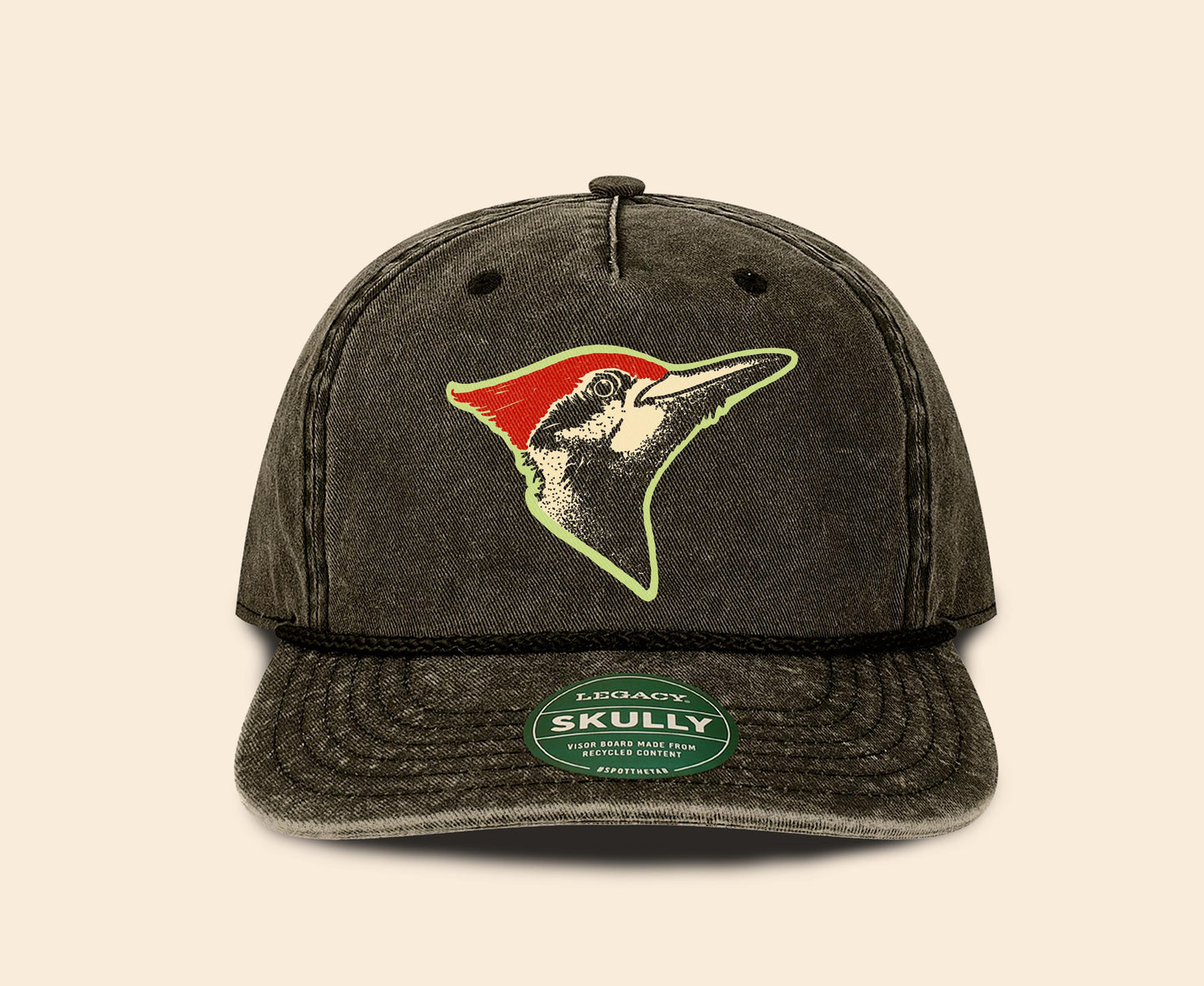 Woodpecker Hat, Appalachian Nature hat, Pileated Woodpecker Hat, Bird lover hat