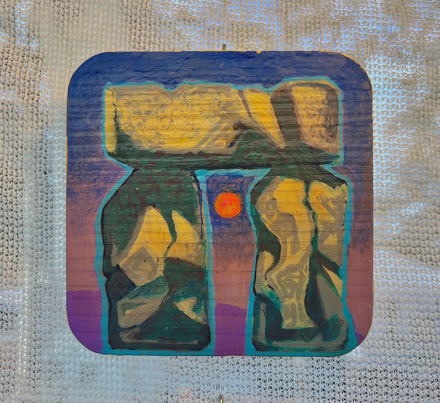 Mini Stonehenge Painting