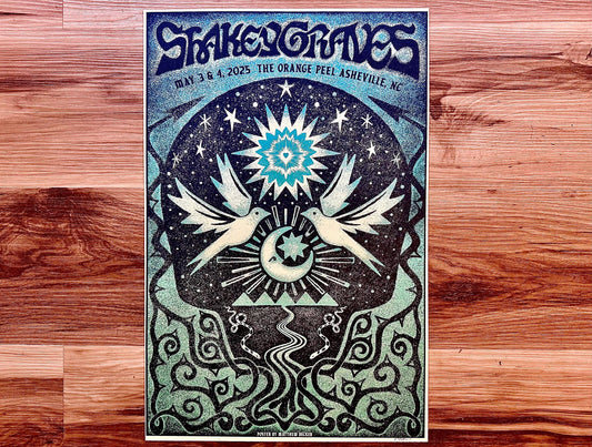 Shakey Graves And The War Came Anniversary Poster