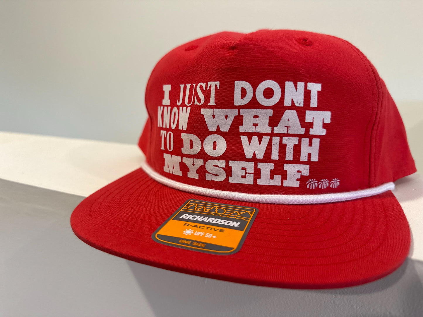 The White Stripes I Just Don’t Know What To Do With Myself Hat | Red Richardson Umpqua Rope Hat