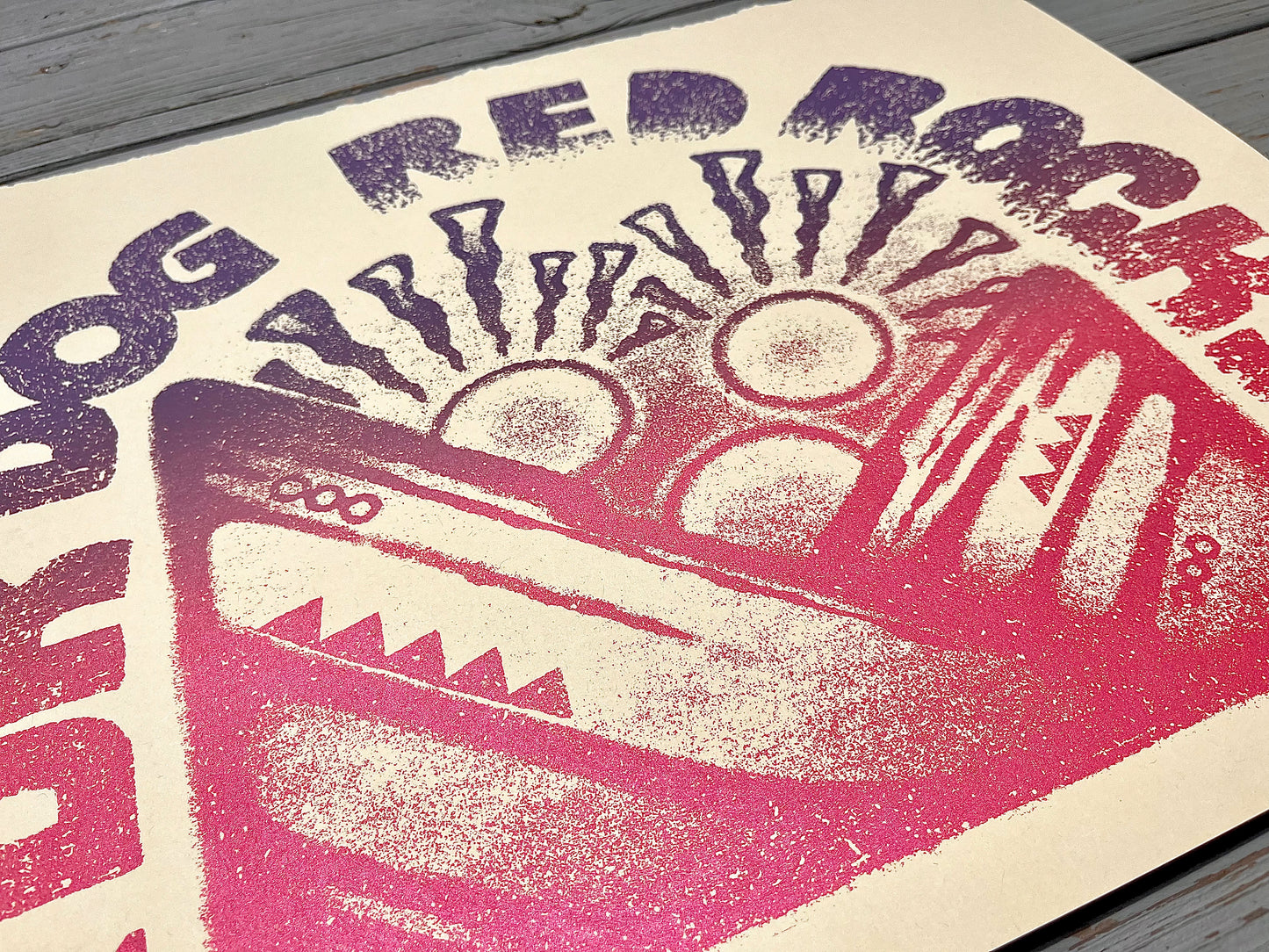 Dr. Dog Red Rocks 2025 Poster