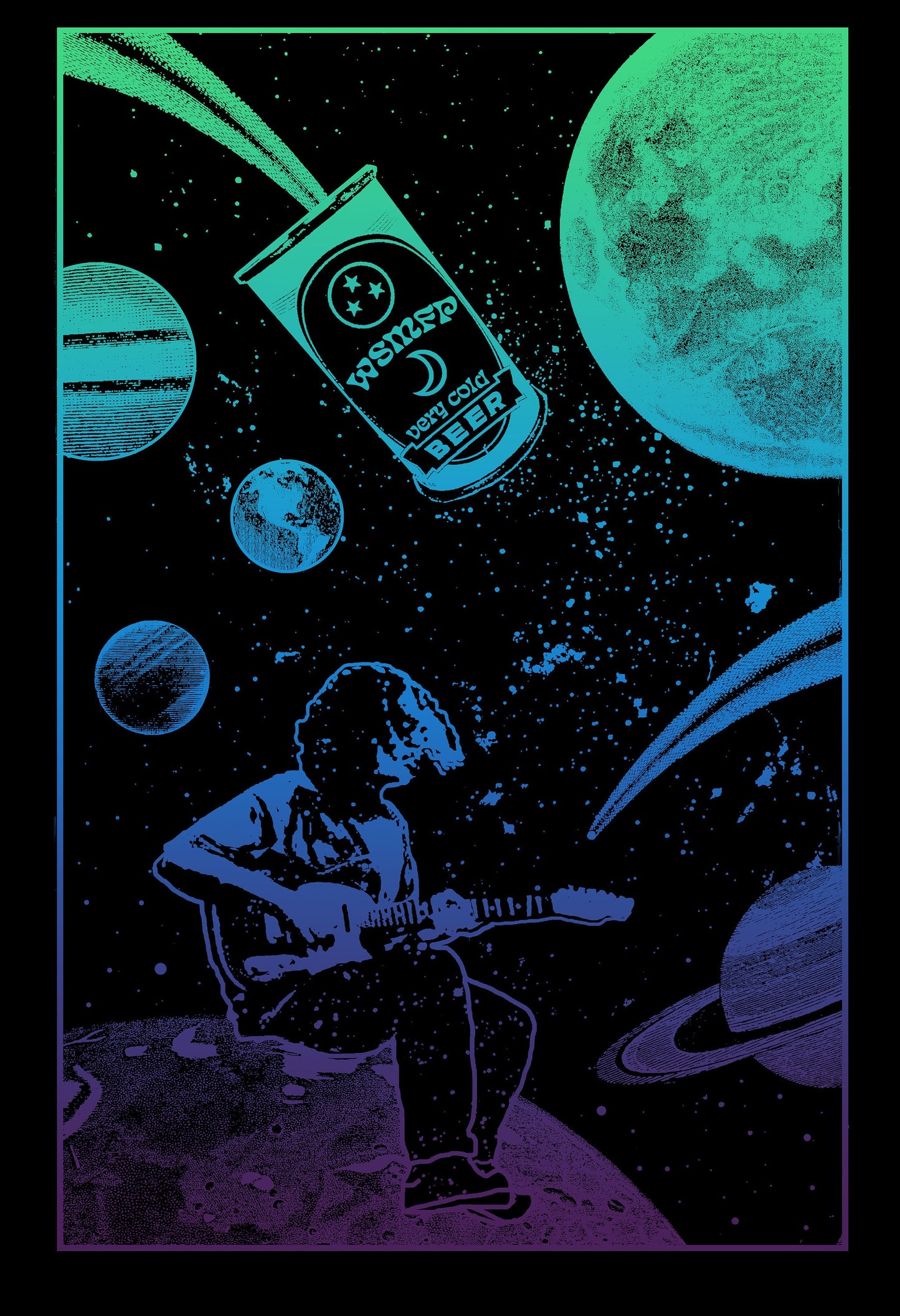 Widespread Panic Poster, WSP Artist Bundle, Huntsville 2022 Official Hand-Printed Gigposter