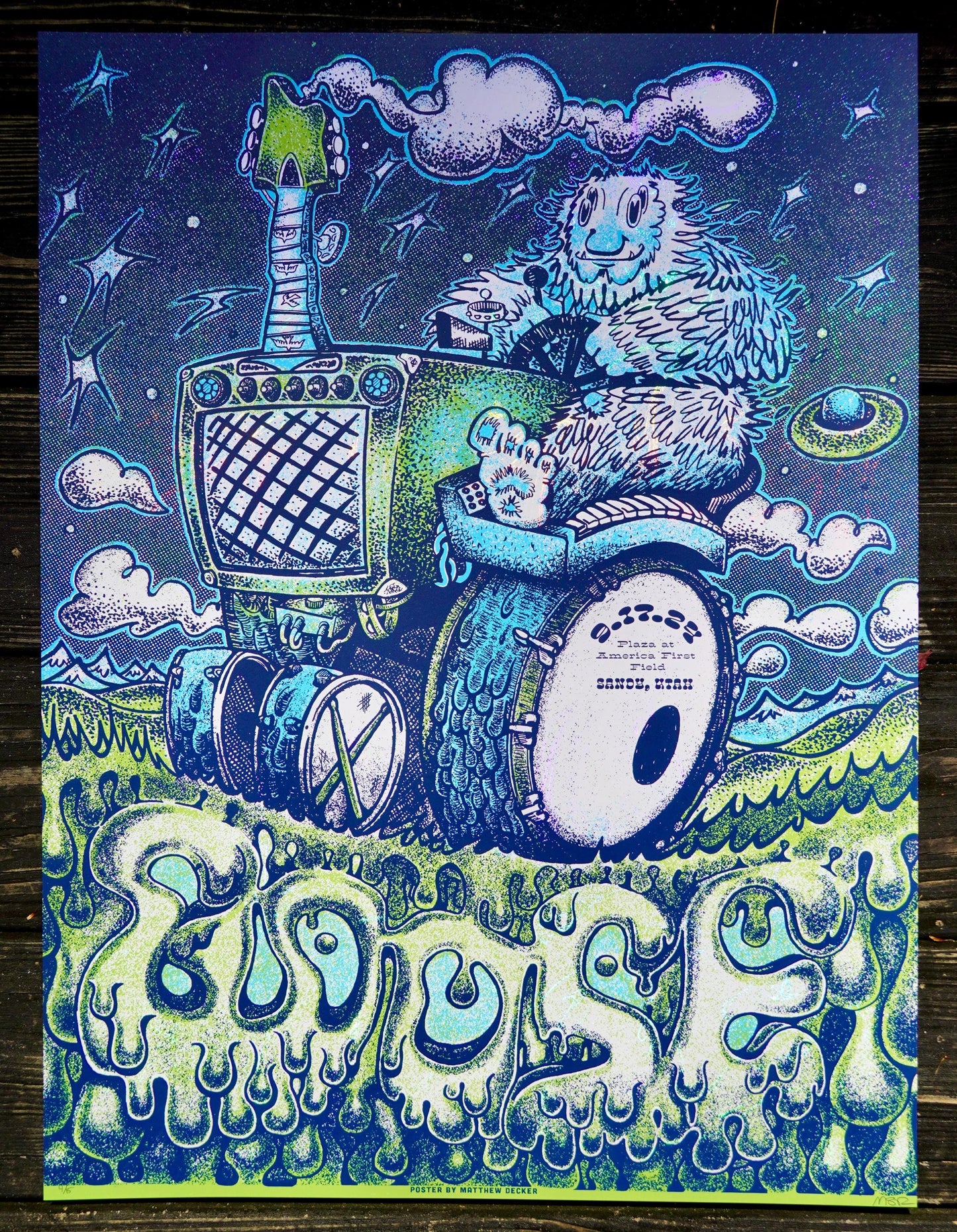 Official Goose 9/17 Utah poster