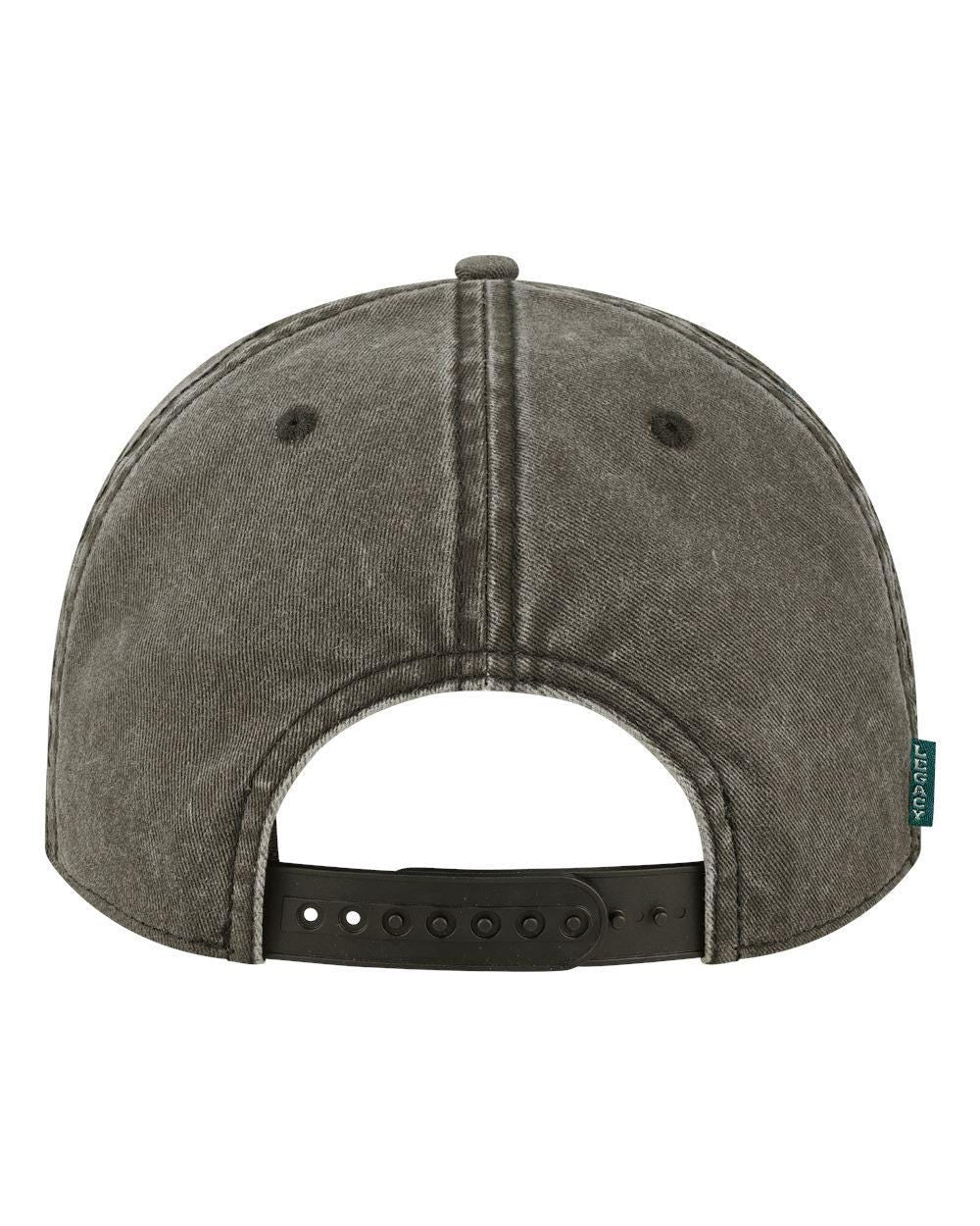 Hick Lib Hat, Garment Dyed Denim Hat, Rope Trucker Hat, Adjustable