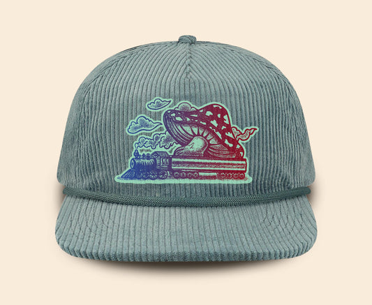 Mushroom Train hat