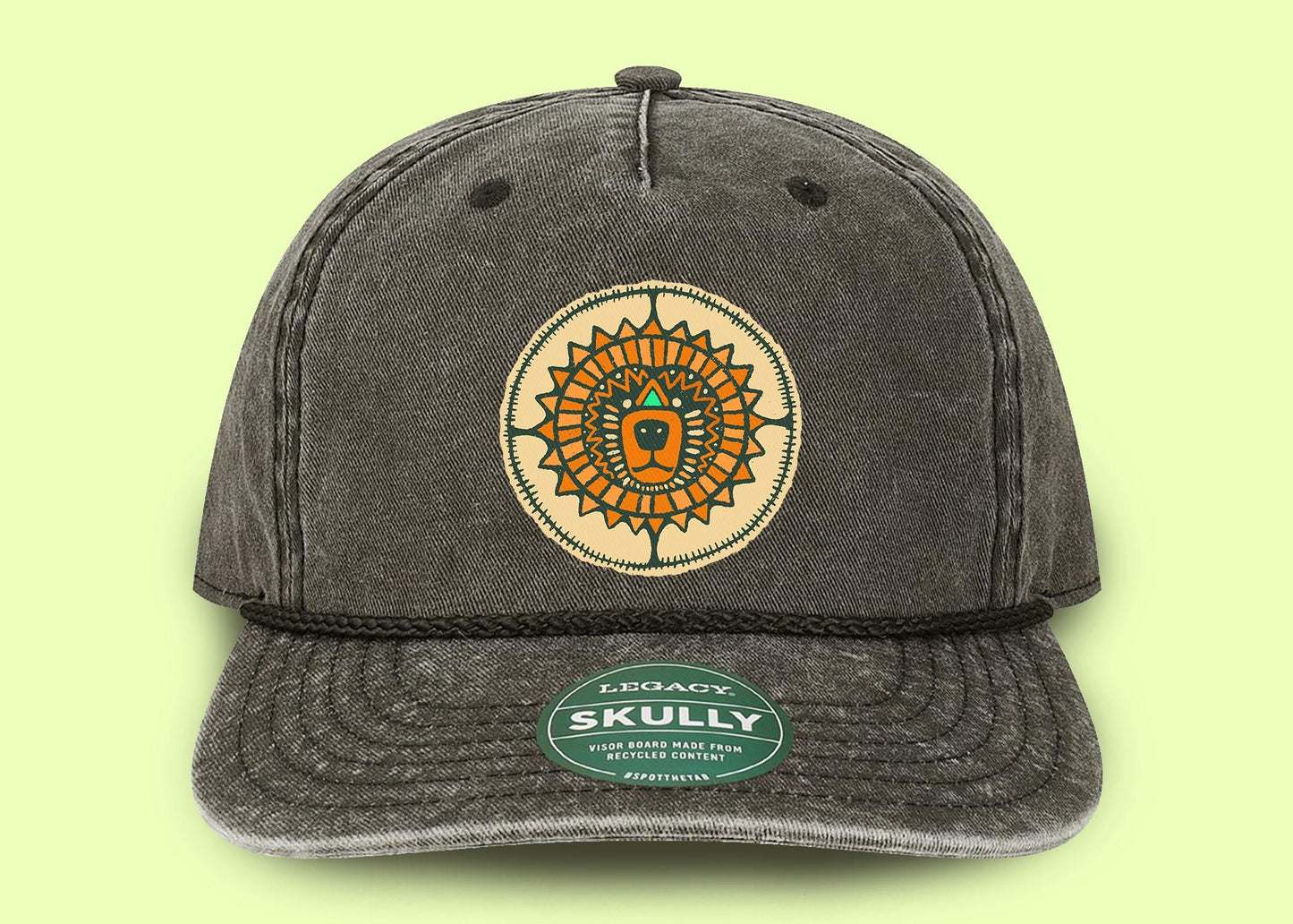 Sun Bear Hat Outdoor Hiking Cap Appalachian Nature Lover Gift Wilderness Camping Adventure Apparel