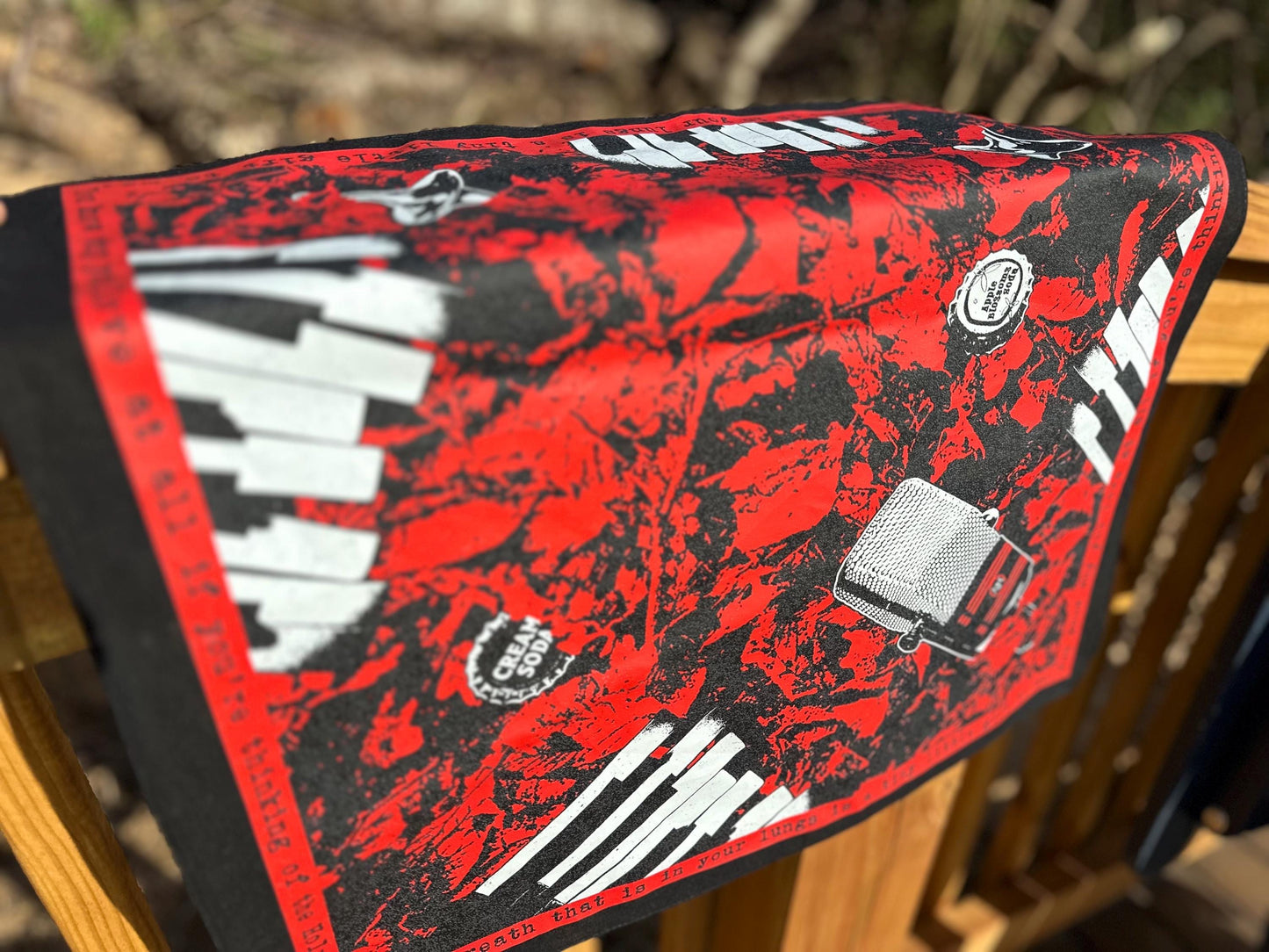 The White Stripes Dead Leaves and The Dirty Ground | Bandana Tie, Wall Art, Turntable Cover