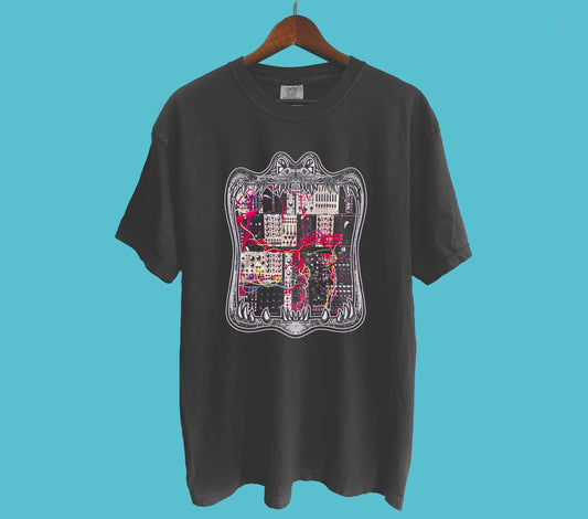 King Gizzard KGLW Synth Gator Tee | Psychedelic Rock Fan Gift Comfort Colors Shirt