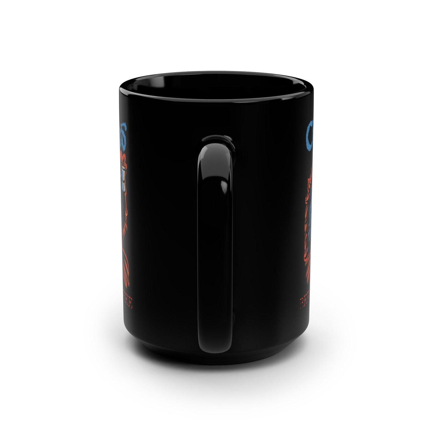 Mothman Cryptid Coffee Mug| Cryptid Before Coffee Monster 15oz